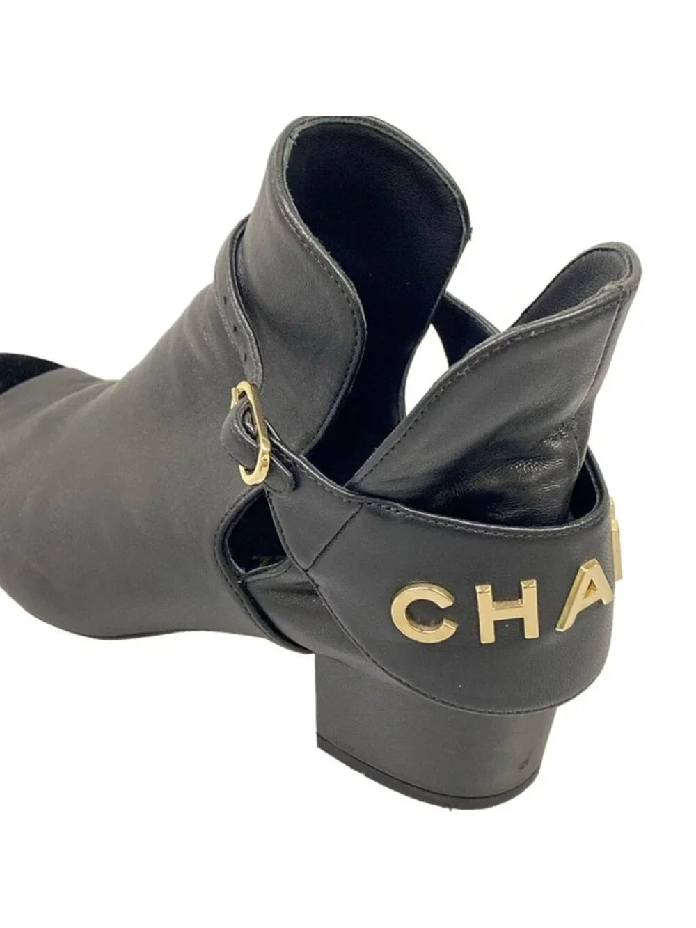 Chanel category boots